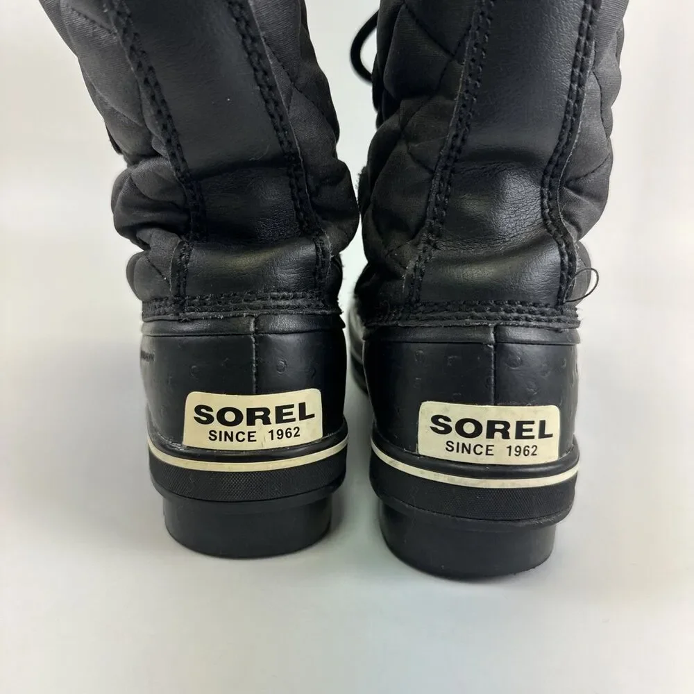Sorel Torfino Mid Boots Winter Faux Fur Trim Fleece Lined Waterproof Womens 9
